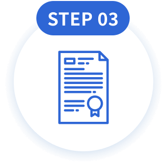 step03 在留資格申請サポート