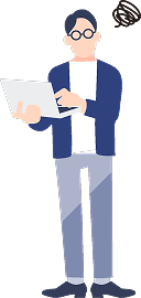 人材問題を抱える男性職員