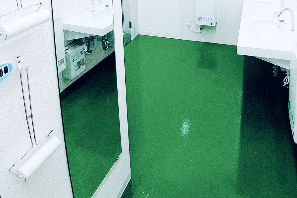 ローラーがけエリア